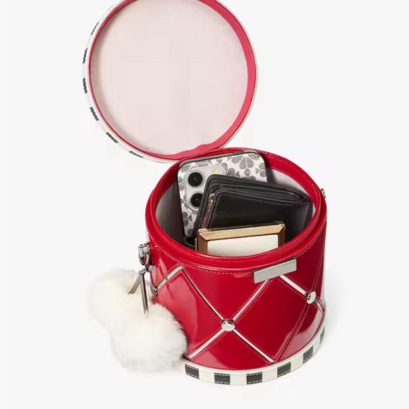Kate Spade Oh what fun toy store 3D drum crossbody - Picture 4 of 9